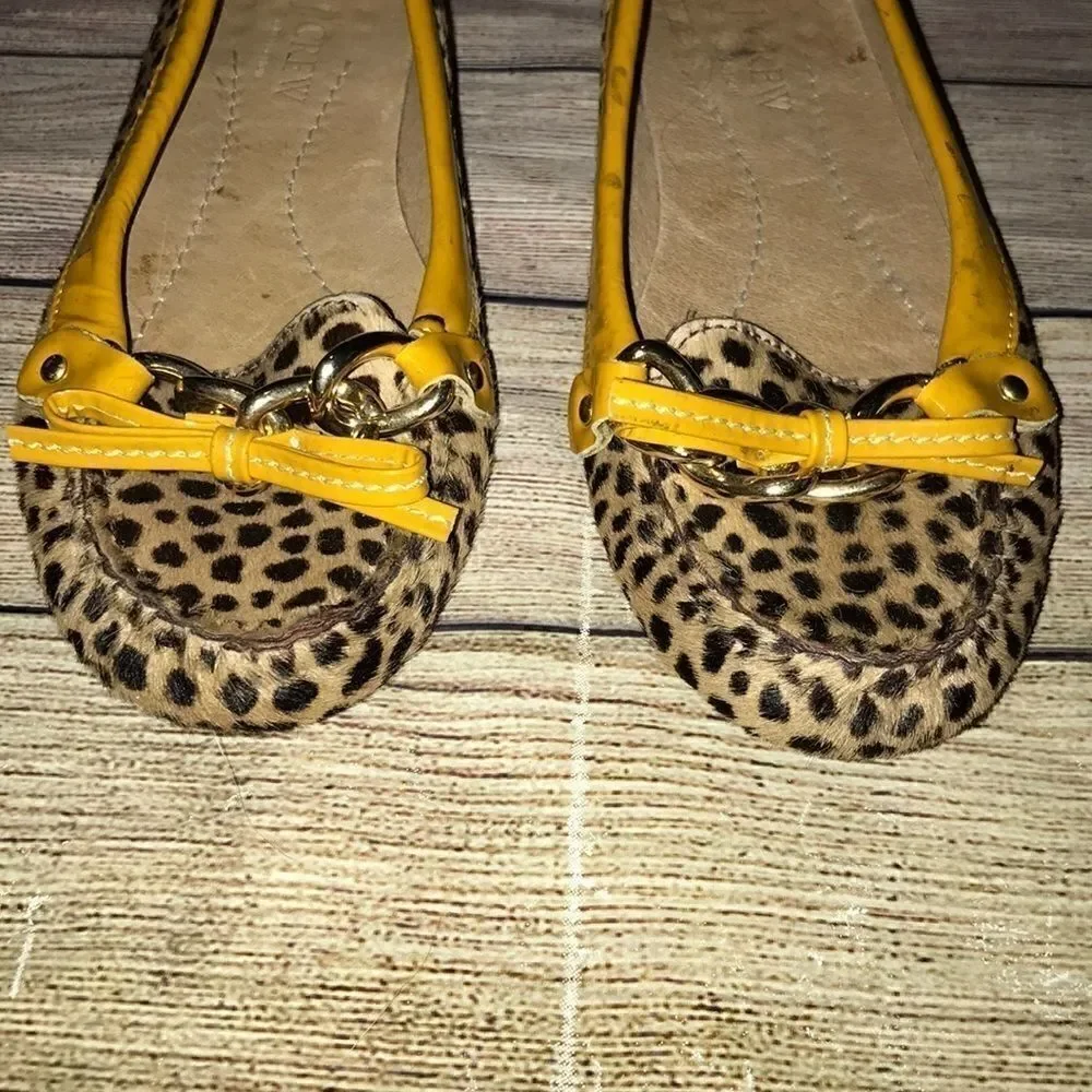 J. Crew Collection Siena Calf Hair Driving Shoes